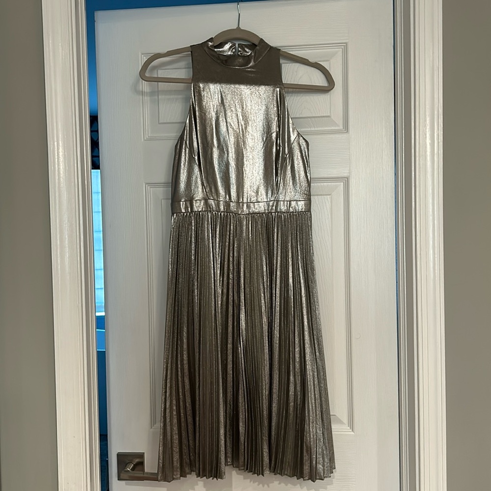 Like new champagne gold dress
